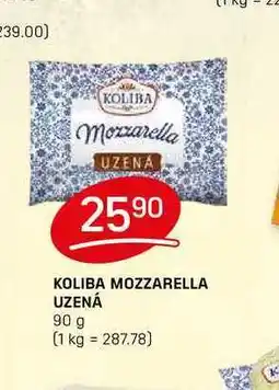 Flop KOLIBA MOZZARELLA UZENÁ 90 g nabídka