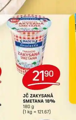 Flop JČ ZAKYSANÁ SMETANA 18% 180 g nabídka