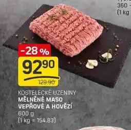 Flop MĚLNĚNÉ MASO VEPŘOVÉ A HOVĚZÍ 600 g nabídka