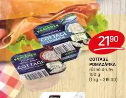 Flop COTTAGE POMAZÁNKA různé druhy 100 g nabídka