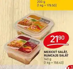 Flop MEXICKÝ SALÁT, RUMCAJS SALÁT 140 g nabídka