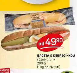 Flop BAGETA S DEBRECÍNKOU různé druhy 200 g nabídka