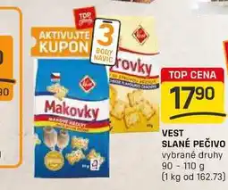 Flop VEST SLANÉ PEČIVO vybrané druhy 90-110 g nabídka