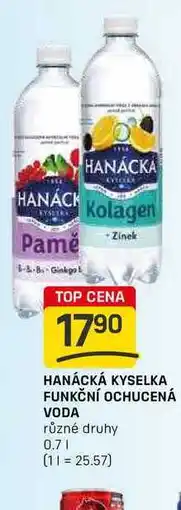 Flop HANÁCKÁ KYSELKA FUNKČNÍ OCHUCENÁ VODA různé druhy 0.7l nabídka