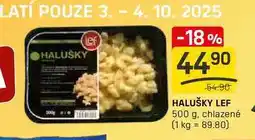 Flop HALUŠKY LEF 500 g, chlazené nabídka