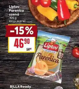 Billa Liptov Parenica uzená 105 g nabídka
