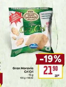 Billa Gran Moravia Cri Cri 15 g nabídka
