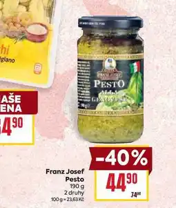 Billa Franz Josef Pesto 190 g nabídka