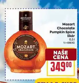 Billa Mozart Chocolate Pumpkin Spice likér 0,5l nabídka