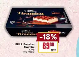 Billa BILLA Premium Tiramisu 500 g nabídka