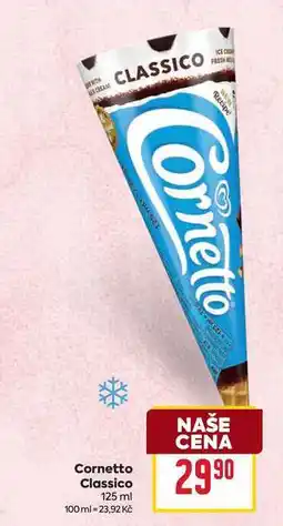 Billa Cornetto Classico 125 ml nabídka