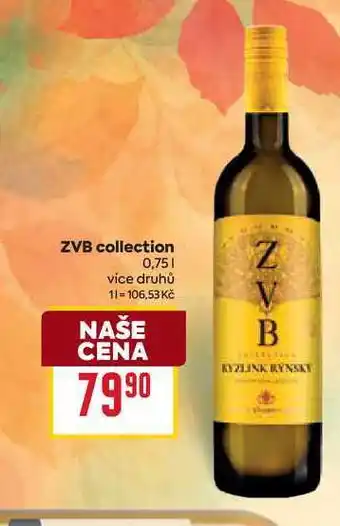 Billa ZVB collection 0,75l nabídka