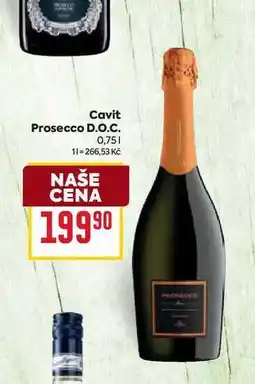 Billa Cavit Prosecco D.O.C. 0,75l nabídka
