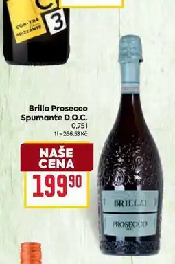 Billa Brilla Prosecco Spumante D.O.C. 0,75l nabídka