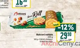 Billa Balconi roláda 250 g nabídka