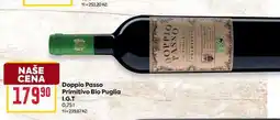 Billa Doppio Passo Primitivo Bio Puglia I.G.T 0,75l nabídka