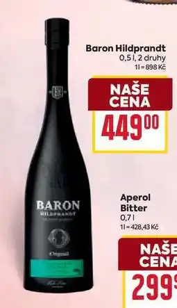 Billa Baron Hildprandt 0,5l nabídka