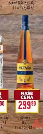 Billa Metaxa 0,7l nabídka