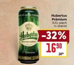 Billa Hubertus Prémium 0,51, plech nabídka