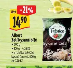 Albert Albert Zelí kysané bílé 500 g nabídka