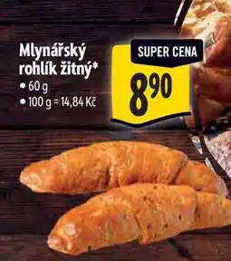 Albert Mlynářský rohlík žitný 60 g nabídka