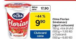 Tesco Olma Florian Smetanový jogurt ochucený, 150 g nabídka
