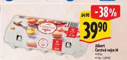 Albert Albert Čerstvá vejce M 10 ks nabídka