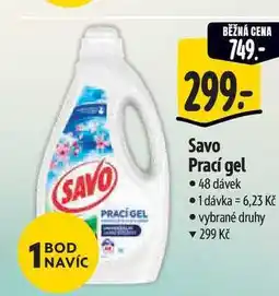 Albert Savo Prací gel 48 dávek nabídka