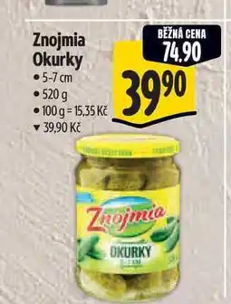 Albert Znojmia Okurky 5-7 cm 520 g nabídka