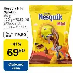 Tesco Nesquik Mini Oplatky, 170 g nabídka