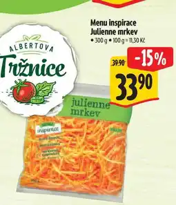 Albert Menu inspirace Julienne mrkev 300 g nabídka