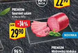 Albert PREMIUM Gourmet salám 100 g nabídka