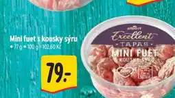 Albert Mini fuet s kousky sýru 77 g nabídka