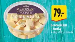 Albert Gouda mladá -kostky 120 g nabídka