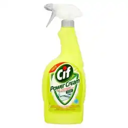 Tesco Cif Power cream kuchyň ve spreji 750ml nabídka