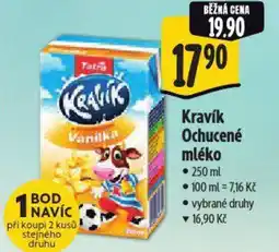 Albert Kravík Ochucené mléko nabídka
