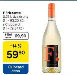Tesco F Frizzante, 0.75 l, dva druhy nabídka