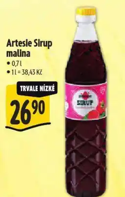 Albert Artesie Sirup malina nabídka