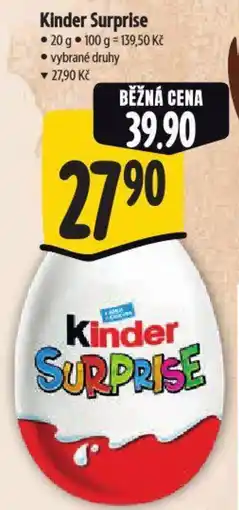 Albert Kinder Surprise nabídka