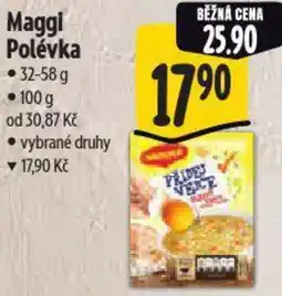 Albert Maggi Polévka nabídka