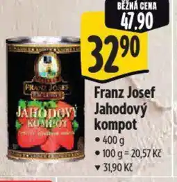 Albert Franz Josef Jahodový kompot nabídka