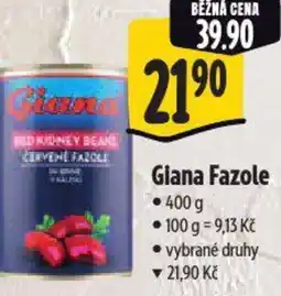 Albert Giana Fazole nabídka