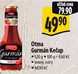 Albert Otma Gurmán Kečup nabídka