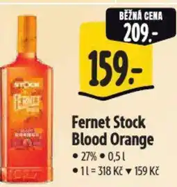 Albert Fernet Stock Blood Orange nabídka