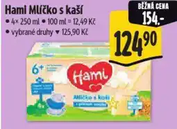 Albert Hami Mlíčko s kaší nabídka