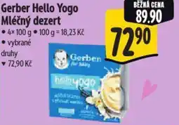 Albert Gerber Hello Yogo Mléčný dezert nabídka