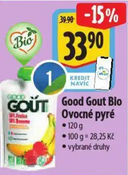 Albert Good Gout Bio Ovocné pyré nabídka