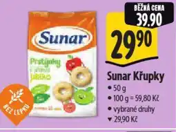 Albert Sunar Křupky nabídka