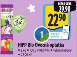 Albert HiPP Bio Ovocná oplatka nabídka