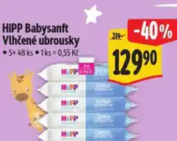 Albert HIPP Babysanft Vlhčené ubrousky nabídka